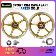 [S52] SPORT RIM KAWASAKI A5 AR125 GOLD