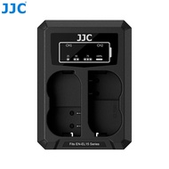 JJC Dual Battery Charger USB Type C For Nikon EN-EL25 EN-EL25a EN-EL15b EN-EL15c Z30 Z50 Z fc Z6 III