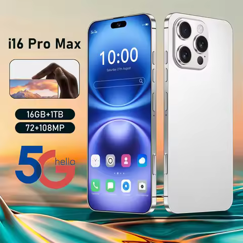 2026 i16 Pro Max High Quality Display Touch For 7.3 Inch LCD Smartphone Screen Moblie Phones AMOLED 