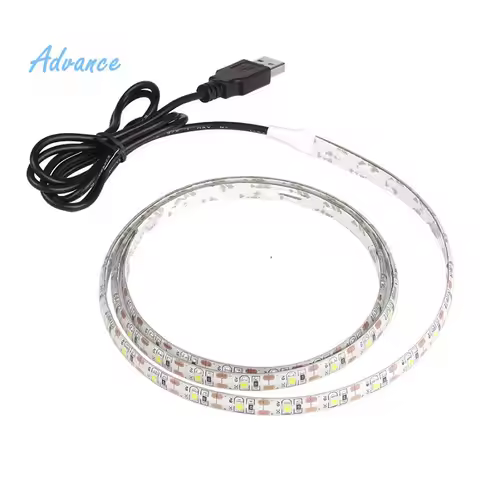 5M USB LED Strip Light 5V 3528 1 Meter 5 Meter Warm Cool White Pink Green Blue Red SMD Ribbon Ceilin