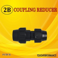 2B PE COMPRESSION FITTINGS COUPLING REDUCER