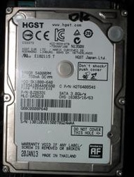 HITACHI日立640G筆電2.5吋硬碟HTS541064A9E680 5K1000-640 640GB HGST