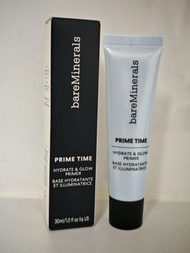 現貨 BareMinerals Prime Time Hydrate and Glow 30ml 底霜 Bare minerals primer makeup base new