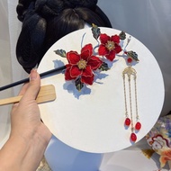 Exquisite Chinese Style New Chinese Cheongsam Hairpin Ancient Style Hanfu Bridal Headdress Tassel An