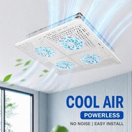 Central Aircond Wind Guide Fan 360 Degree Cassette Deflector Anti Draft No Condensation Easy Install