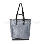 個性拼接蛇皮手提包 防水環保PE編織料購物袋 廣告公益禮品袋