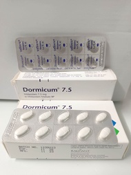 READY STOCK VITAMIN Dormicom 7.5mg...Milam7.5mg...IMOVANE 7.5G Vitamins 1PAPAN 10.5PAPAN 50BIJI. 10P