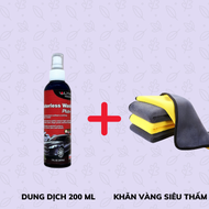 Chai xịt nano dẻo Ultima dung tích 650ml vệ sinh phủ bóng chống bám nước cho ô tô xe máy tặng kèm kh