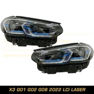 BMW X3 G01 G02 G08 2022-2025  LCI LASER OEM HEADLAMP HEADLIGHT G01 LCI LASER