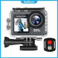 [New] 5K 4K 60FPS Action Video Cam Dual Screen WIFI Diving Mini DV Camera 170° Wide Angle 30m Waterp