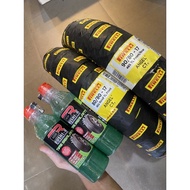 PIRELLI ANGEL CT TIRE TUBELESS 80/80/17 & 90/80/17 FREE SEALANT AND PITO