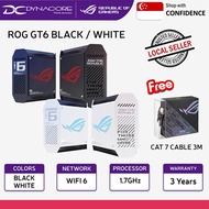 DYNACORE -ASUS ROG Rapture GT6  Black / White AX10000 2-Pack Tri-Band WiFi 6 Gaming Mesh WiFi Router