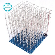 DIY Kit 3D8 8x8x8 3D Led Cube Light Soldering Project Kit 4.5-5.5V Square