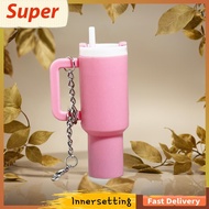 [innersetting.my] Mini Cup Keychains Chain Chapstick Holder Keychains for Stanley Cup School Bag