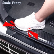 For Hyundai Elantra Avante CN7 2021 2022 Accessories Carbon Fiber Car Door Sill Trim Threshold Protector Strip Styling Sticker