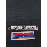 STICKER EMBLEM HRC FILTER TIMBUL 3D