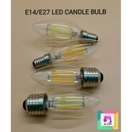 LED E14 / E27  CANDLE BULB 4W