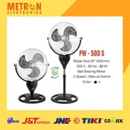 MASPION PW-500 S POWER FAN 20" / KIPAS ANGIN 2 IN 1 PW 500 S / PW500S