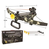 KL Ready Stock Crossbow Archery Toys Sport Boy Series Set Bow and Arrow Playset for Kids