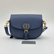 Dior 迪奧 Bobby馬鞍包 霧霾藍中號