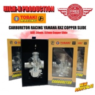 100% TOBAKI RACING RXZ Carburetor 30mm 32mm RXZ Carburator Kaburetor Kaburator RXZ Catalyzer Y125Z Y100 Y110