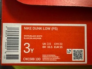 NIKE DUNK LOW PS 大童運動鞋