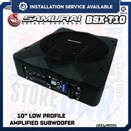 [Installation Available] 🔊 SAMURAI KATANA BSX-T10 Active Sub Woofer 10 Inch Low Profile Underseat Su