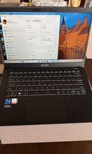 msi Modern 14 筆記型電腦，配備 Intel Core i7 處理器。具備 i7-1255U 處理器與 16GB 記憶體。處理器：Intel Core i7-1255U (第12代)。記憶
