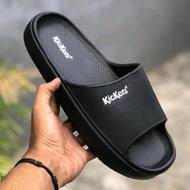 Kickers rubber slip-on sandals Kickers rubber men's slip-on sandals anti-slip rubber kickers sandals