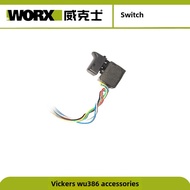 Worx Wu386 Lithium Brushless Electric Hammer Original Parts Rotor Stator Battery Charger Gear