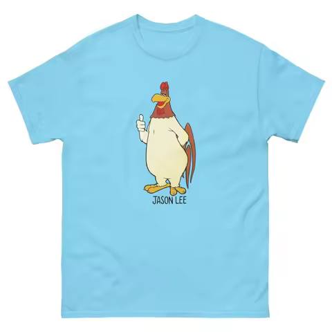 Jason Lee Skate Chicken Rooster Skateboarding T Shirt