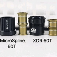 Minus Freehub Body MicroSpline 60T / XDR 60T / XDR 304T Ratchet System