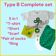 GSP Girl Scout Uniform Type B 5in1 Complete set for kids girl