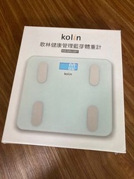KW-MN12BT 歌林健康管理藍芽體重計