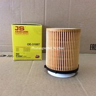 Mercedes-Benz E180, E200, E300, E350 Premium Oil Filter...JS Asakahsi OE31007 A2701800109