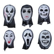 MALAYSIA STOCKHalloween Party Face Mask Scream Witch Face Mask Topeng Muka Hantu Topeng Rumah Hantu 