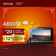 70mai A800SE Dashcam | 4K Resolution | 2 Channel | Built in GPS | Night Vision | ADAS | Type-C