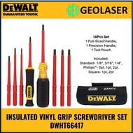 DeWALT DWHT66417 Insulated Vinyl Grip Screwdriver Set