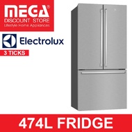 ELECTROLUX EHE5224B-A 474L 2-DOOR FRIDGE (3 TICKS)