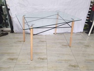 Tempered Glass Dining Table (Eames Farah)