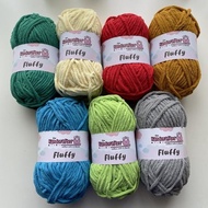 Thehandcrafter fluffy knitting yarn towel yarn 2