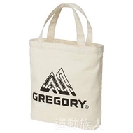 【💥環保袋】 30L GREGORY 大 Logo 棉質帆布手提袋 環保購物 肩孭 / 手提 袋 ECO bag