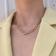 Punk Style Gold Chain Necklace For Women 916 Gold Chain 916 Gold Necklace