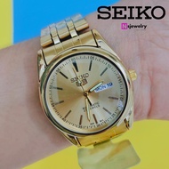 MEN Seiko 5 Automatic Hand Movement Japan Double DATE #FORMEN