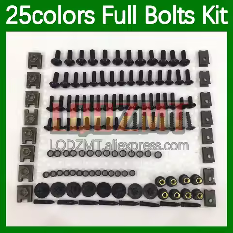 268pcs Body Bolt Full Screws Kit For YAMAHA TZR-250 3MA TZR250 TZR 250 88 89 90 91 1988 1989 1990 19