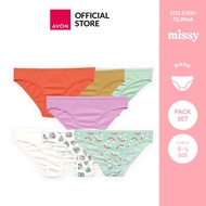 AVON INTIMATES | MISSY Ollie 7-In-1 Printed Panty (7pcs/Pack) | Women's