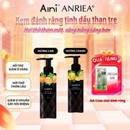 ANRIEA Bamboo Charcoal Toothpaste Supports Deep Cleansing, Removes Yellow Stains, Helps Whiten Teeth