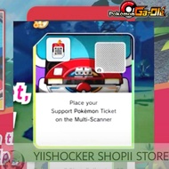 [SCANNABLE 本地可用] SUPPORT Pokemon Ticket Ga-Olé Support Card Gaole Disk Lucario Pikachu Gardevoir Kom