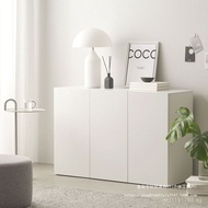 Shoe Cabinet Storage Cabinet Balcony Thin Low Cabinet Wall-Mounted Ultra-Thin Sideboard30cm Office W