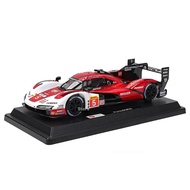 Bburago 1:24 Porsche 963 No.5 Finished LMH Diecast Car Porsche 963 WEC Prototype Racing Car Le Mans 